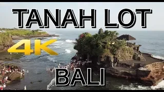 Tanah Lot Temple in Bali Indonesia 4K