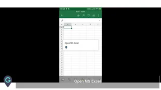 MyGuide: How to change font colors in MS Excel mobile app