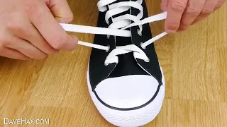 Shoe Lace Life Hack   Ukrainian Knot