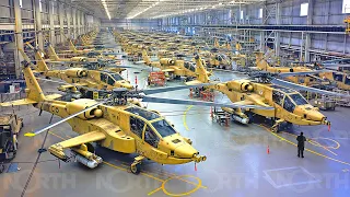 Life INSIDE the World's Deadliest US Helicopter Factory: How the Apache AH-64 is Built