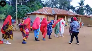 African Village Life, Cultural Event (Sierra Leone)🇸🇱❤️Ojeh Culture, Buy “Super Thanks”for more😊