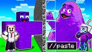 I CHEATED with //PASTE in a GRIMACE Build Challenge!