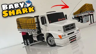 Carga de batata no mini 1620 do cabelo batateiro 🥔 (baby shark)