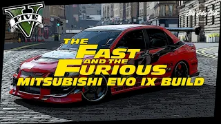 Fast & Furious Tokyo Drift | Mitsubishi Evo IX | GTA V Car Build Tutorial (SULTAN RS)