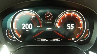 2017 BMW 530i G30 (256 Hp) Top Speed Autobahn