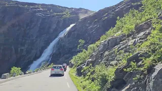 Subimos la carretera Trollstigen de Noruega. OBRA MAESTRA DE INGENIERÍA