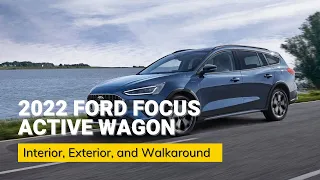 New 2022 Ford Focus ST Line & Focus Active Wagon - Interior, Exterior, and  Walkaround