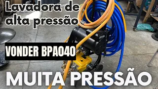 Bomba de Alta Pressão Vonder BPA040 com motor 3cv alta rotação - Bomba muito forte 💪