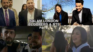 Bloopers and Behind the Scenes of SALAM LONDON | Funny scenes on set | Bizhan Neromand | Part 2|