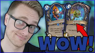 EVERYFIN is AWESOME (Quest Murloc Shaman FLOODS the BOARD) | Ashes of Outland | Wild Hearthstone