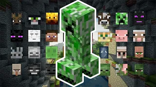 CREEPER VS ALL MOBS | MINECRAFT