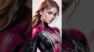 Spider-Man female version||superhero Female Version ||Superhero Female Version #shorts #avengers