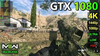 GTX 1080 | COD Modern Warfare 2 - 1080p, 1440p, 4K - Low & Ultra settings