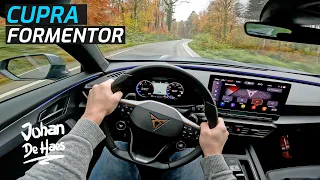 CUPRA FORMENTOR VZ 1.4 e-Hybrid 245 HP POV TEST DRIVE