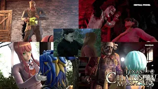 Villains are Killing Victims in TCSM! (Michael Myers, Jason Voorhees, Monika, Terrifier, DBD Clown)