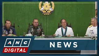 DND, AFP chief present united front amid controversies | ANC