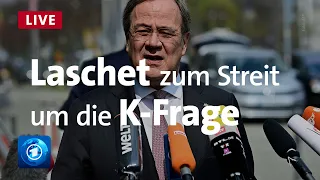 "K-Frage": Laschet kündigt Sondersitzung an | Einladung an Söder