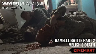 SAVING PRIVATE RYAN (1998) | Ramelle Battle Part 2/3 | Melish Death | Stabbing 4K UHD