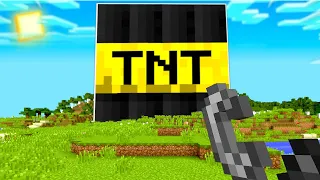 WYSADZIŁEM NAJWIĘKSZE TNT w Minecraft i STAŁO SIĘ TO...