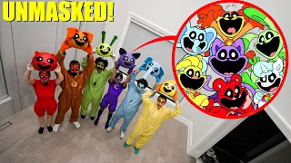 WE UNMASKED ALL SMILING CRITTERS IN REAL LIFE! (POPPY PLATETIME CHAPTER 3)