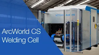 Yaskawa Arcworld CS robot arc welding cell