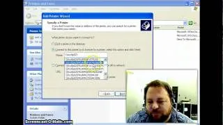 Add a network printer - Windows XP - FRCC Larimer Campus