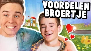 10 VOORDELEN VAN EEN BROERTJE HEBBEN!