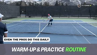 What's your warmup & practice routine? Do you skip a proper short-court warmup?