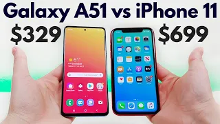 Samsung Galaxy A51 vs iPhone 11 - Who Will Win?