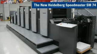 Heidelberg Speedmaster SM 74, introductievideo.