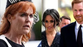 Sarah Ferguson FURIOUS As Meghan Markle Robbed Everyone's Attention At Eugenie Wedding