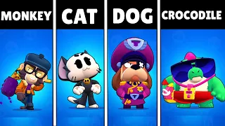 WHICH ANIMAL BRAWLER IS DANGEROUS 😱 Brawl Stars