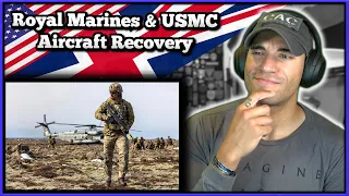 Royal Marines and USMC Helo Recovery in Iceland - Marine reacts