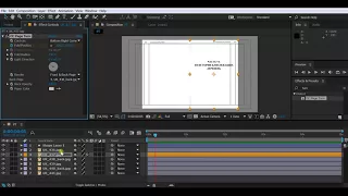 Эффект перелистывания страниц книги в программе After Effects