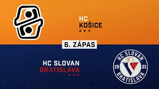 6.zápas semifinále HC Košice - HC Slovan Bratislava HIGHLIGHTS