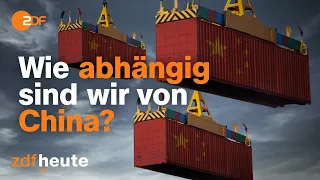 Wirtschaftliche Abhängigkeit: Die Beziehung zwischen Deutschland und China | ZDFheute erklärt