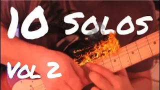 10 Solos Incríveis "Guitarra Elétrica" Vol 2 - Fabio Lima