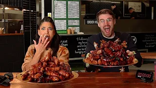 100x MAPLE PIGS IN BLANKETS CHALLENGE | AVERAGE JOE EP.3 | @LeahShutkever