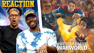 Justice League: Warworld - Official Trailer Reaction