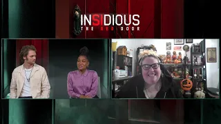 INSIDIOUS: THE RED DOOR Interview with actors Ty Simpkins & Sinclair Daniel