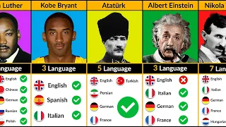 How Many Languages Famous People Could Speak ?