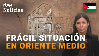 JORDANIA: TRES SOLDADOS ESTADOUNIDENSES MUERTOS en un ATAQUE con DRONES | RTVE Noticias