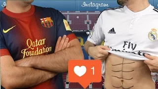 Cristiano Ronaldo vs. Messi - Instagram Battle | In Real Life!