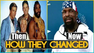 THE A-TEAM 1983 CAST THEN AND NOW 2022