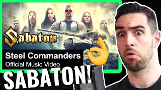 SABATON - Steel Commanders (Official Music Video)║REACTION!