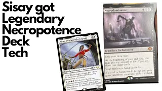 Sisay Necropotence deck tech New card Necrodominance