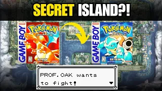 SECRET Island in Red & Blue! - 13 Pokémon Red & Blue Facts