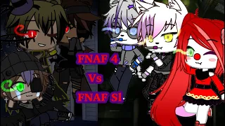 FNAF 4 vs FNAF Sl//singing battle remake