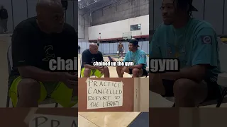 I didn’t know Coach Carter coaches Slamball now 👀 #shorts #basketball #highlights #coaching