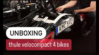 UNBOXING - Thule Velocompact 926 de pe ALEO.ro - Ghid instalare și utilizare | Suport 4 biciclete